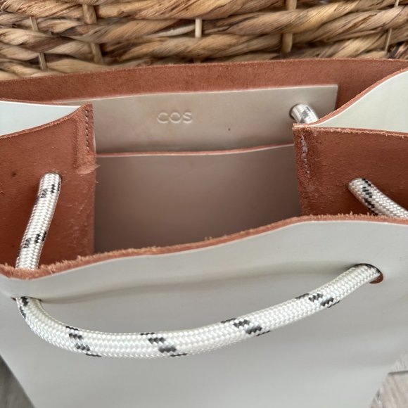 COS White Backpack - Picture 3 of 3